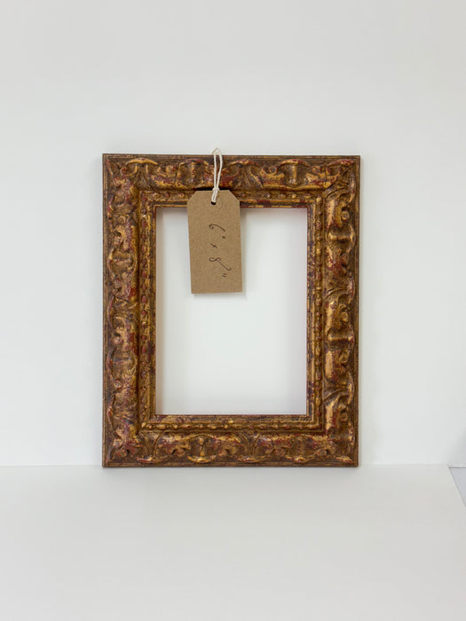 Ornate Golden Handmade Photo Frame #1