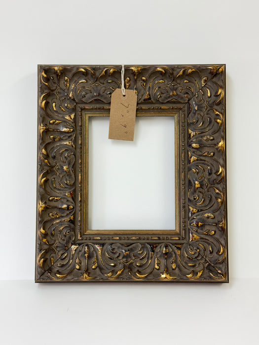 Chunky Ornate Golden Handmade Photo Frame #9