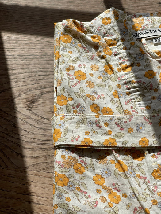 Buttercup Meadow Cotton Kimono Robe and Wash Bag