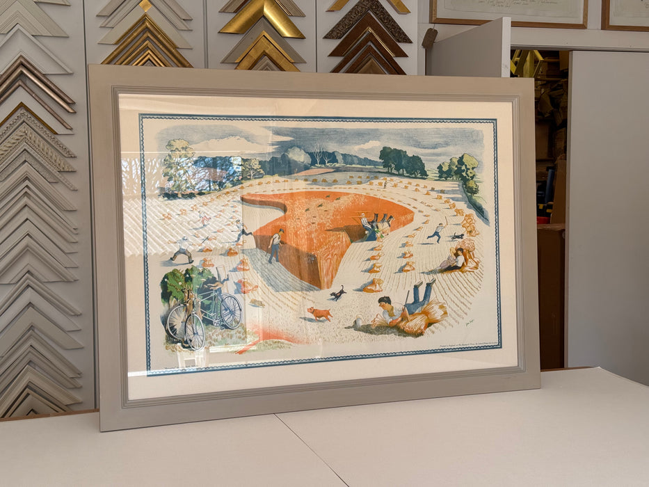 Harvesting by John Nash, Framed | School Print