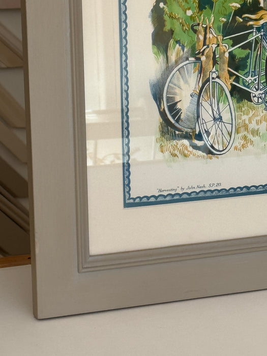 Harvesting by John Nash, Framed | School Print