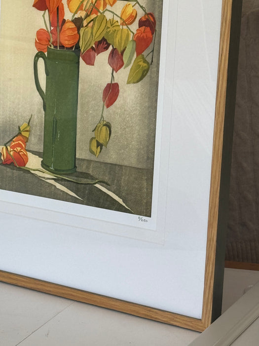 Japanese Bush Lanterns by Eric Slater, Framed