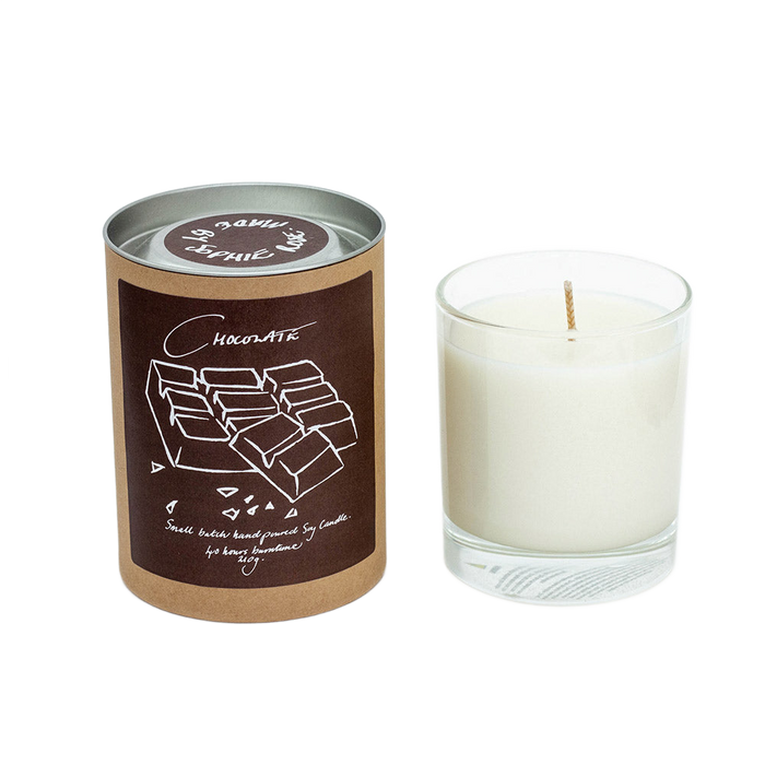 Chocolate Scented Soy Candle