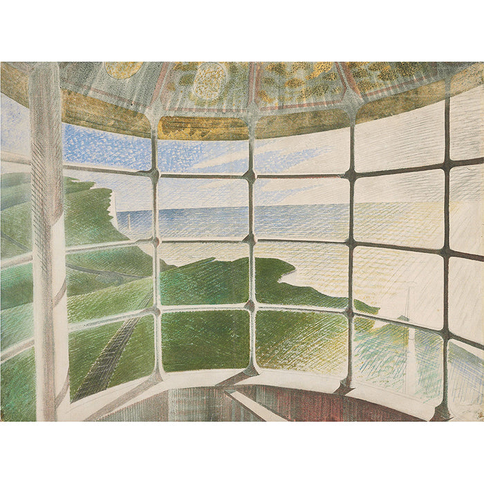 Beachy Head Lighthouse - Belle Tout By Eric Ravilious