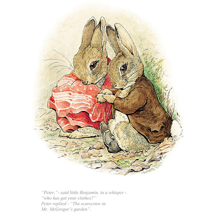 Peter, Who Has Got Your Clothes? By Beatrix Potter