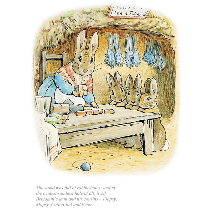 The Neatest Sandiest Rabbit Hole Of All By Beatrix Potter