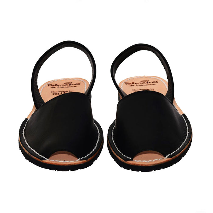 Palmaira Leather Sandal In Black