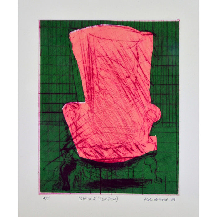 Chair I Green By Nick Bodimeade