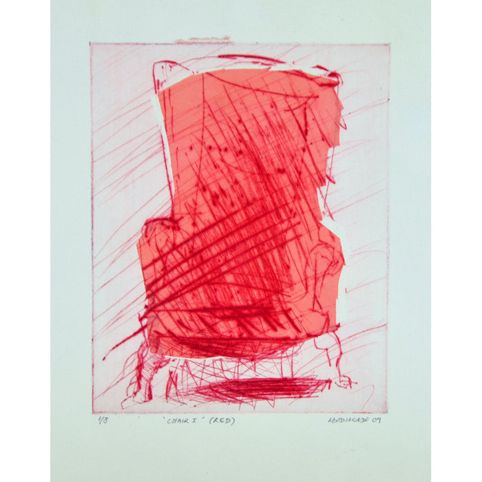 Chair I Red By Nick Bodimeade