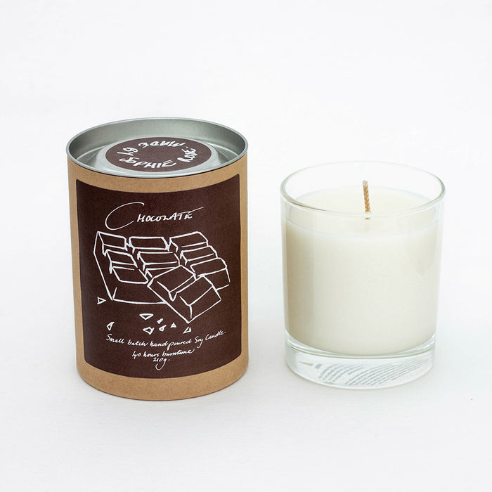 Chocolate Scented Soy Candle