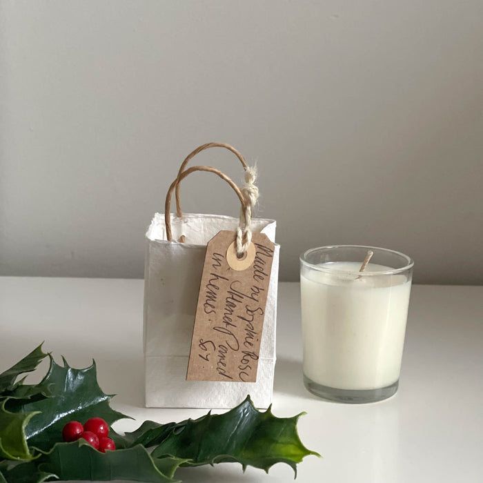 Scented Soy Candle in Gift Bag 90g