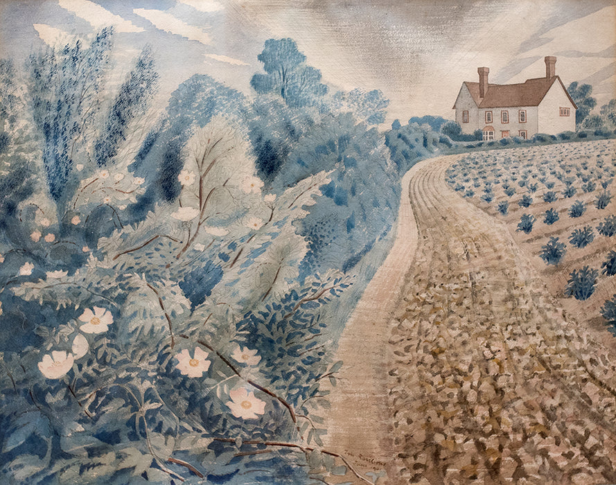 Potato Field By Eric Ravilious