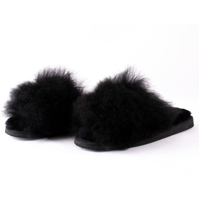 Tessan Slippers in Black