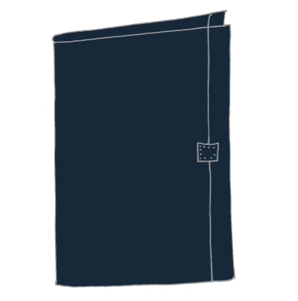 Recycled Leather Journal In A5