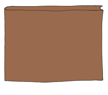 Recycled Leather Sketchbook