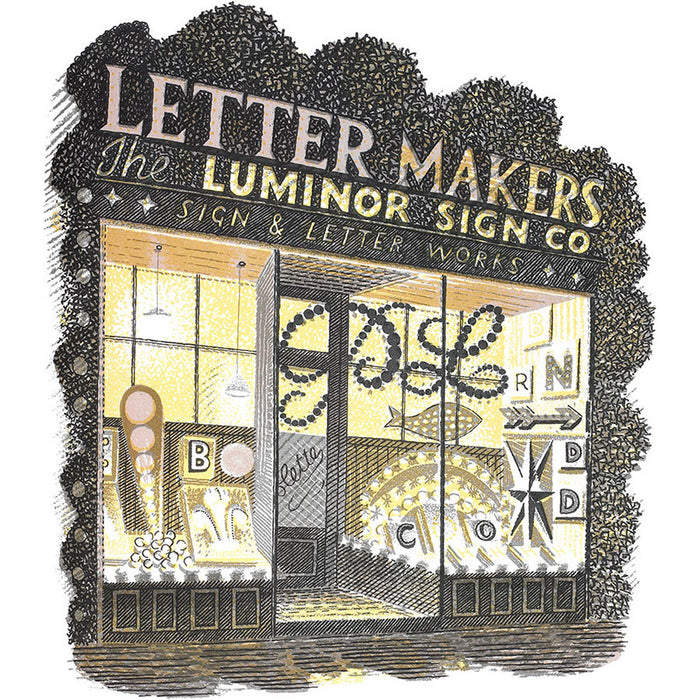 High Street Series | Letter Maker By Eric Ravilious