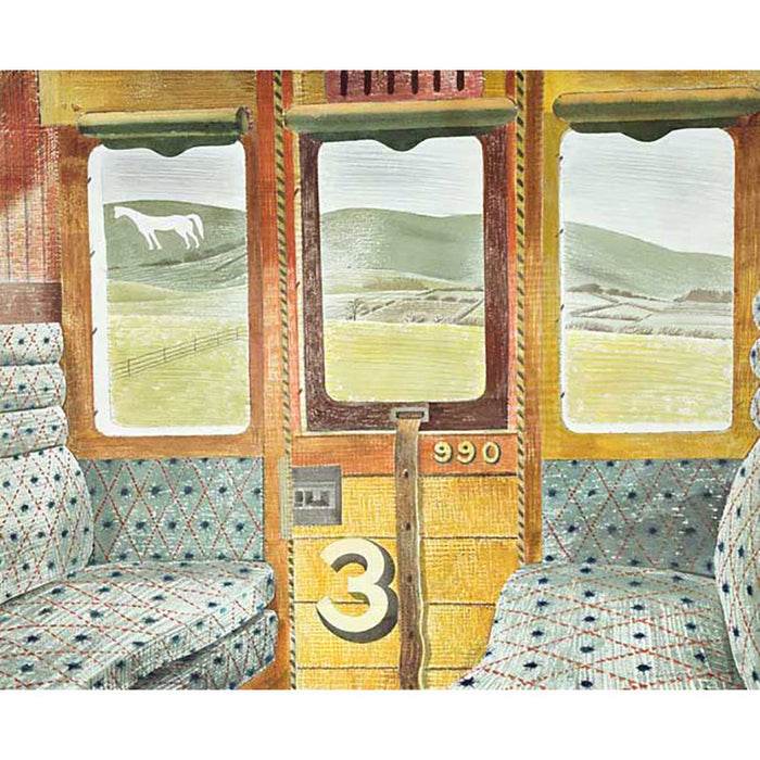 Train Landscape By Eric Ravilious