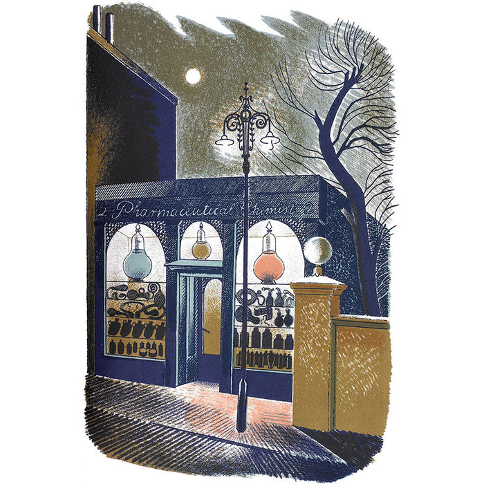 High Street Series | Pharmaceutical Chemist By Eric Ravilious