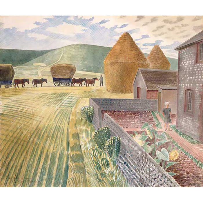 Furlongs By Eric Ravilious