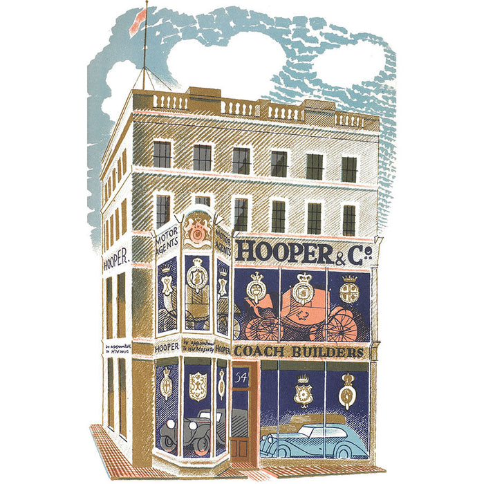 High Street Series | Coach Builder By Eric Ravilious