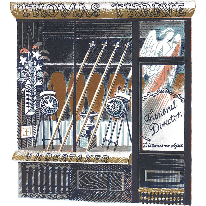 High Street Series | Undertaker By Eric Ravilious