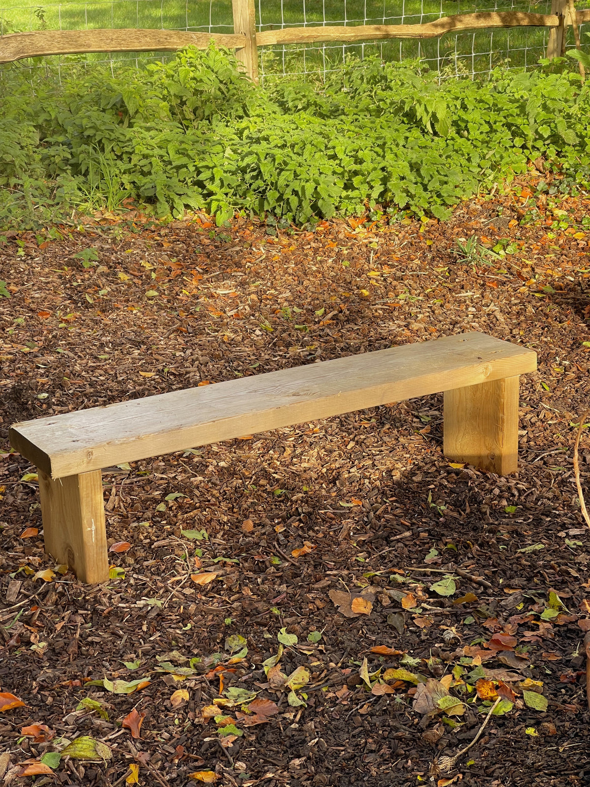 Mini Seat Bench 100 x 20 cm Handmade By Kings Framers in Lewes, East Sussex