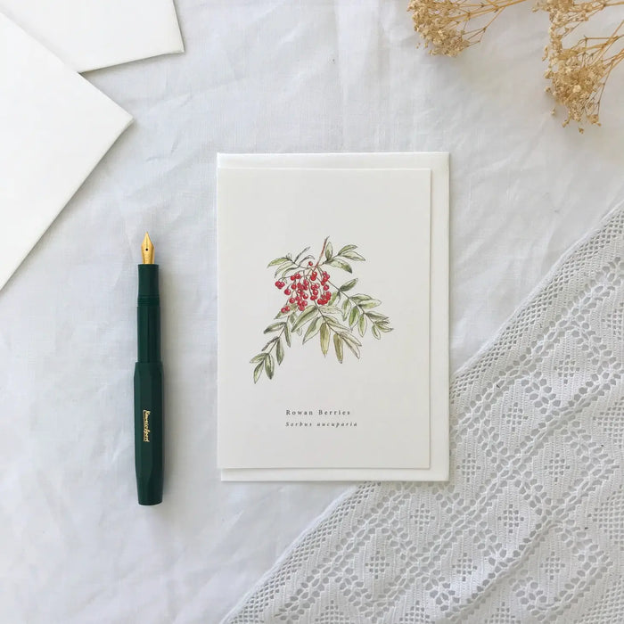 Rowan Berries A Natural Year Greeting Card