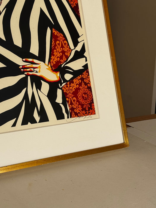 Framed, These Parties Disgust Me by Shepard Fairey