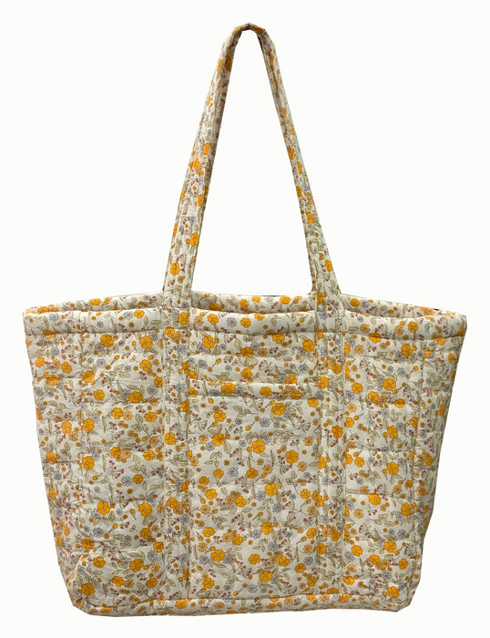 Meadow Buttercup Quilted Tote Bag