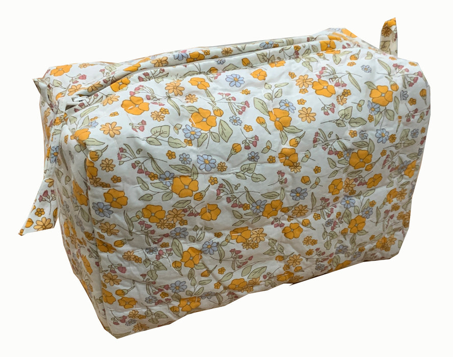 Meadow Buttercup Quilted Pouch Bag