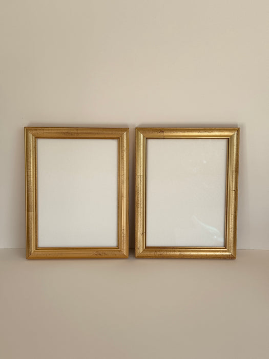 Pair of Gilt Photo Frames #001