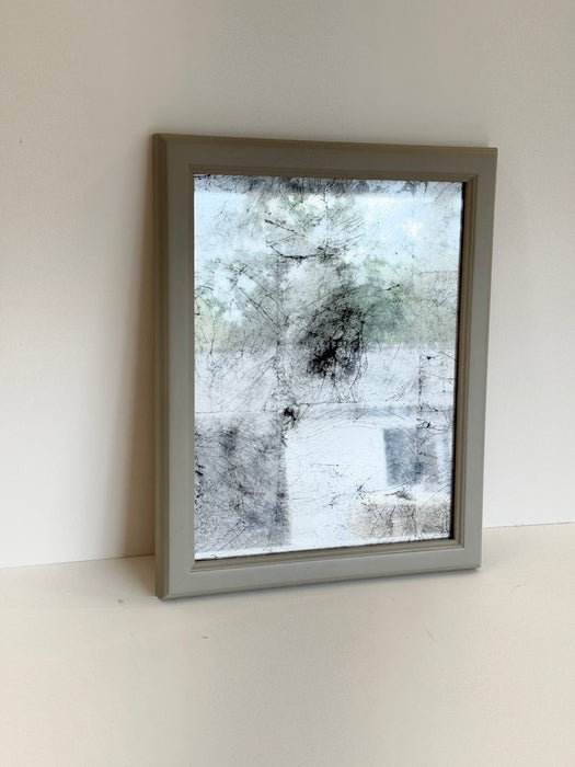 Handmade Verre Églomisé Gilt Mirror #005