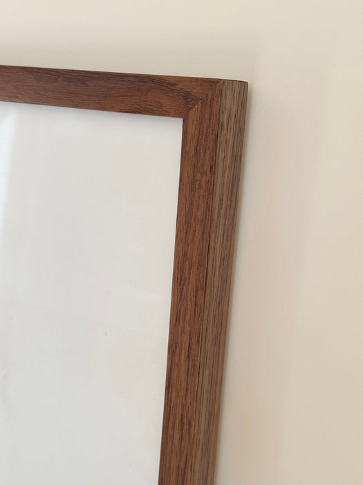 Walnut Photo Frame 7x9'' #006