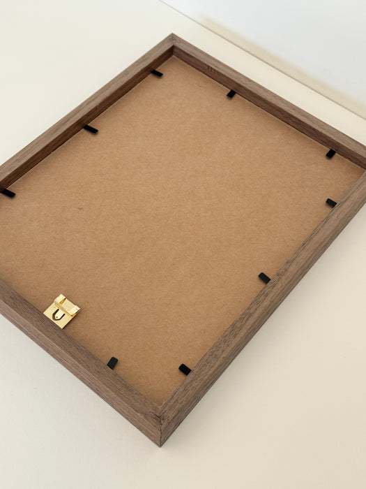 Walnut Photo Frame 7x9'' #006