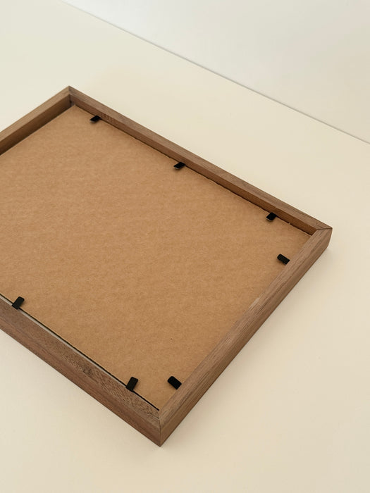Walnut Photo Frame 6x8'' #007