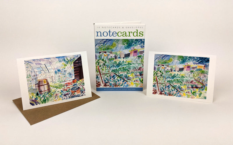 Emily Sutton Allotment Life | 10 Cards and Envelopes