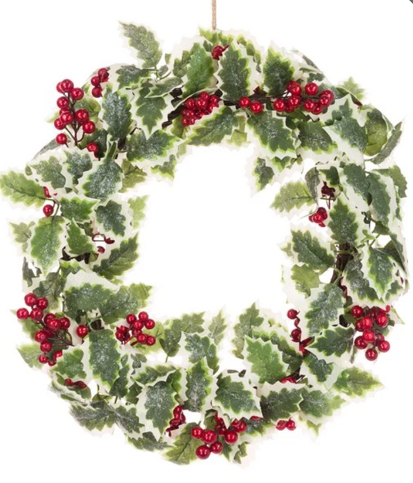 Holly Wreath 51cm
