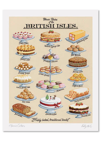 Classic Cakes of the British Isles by Kelly Hall