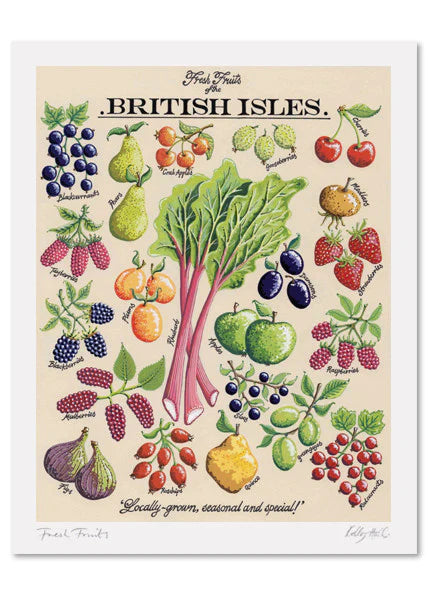 Fresh Fruits of the British Isles by Kelly Hall