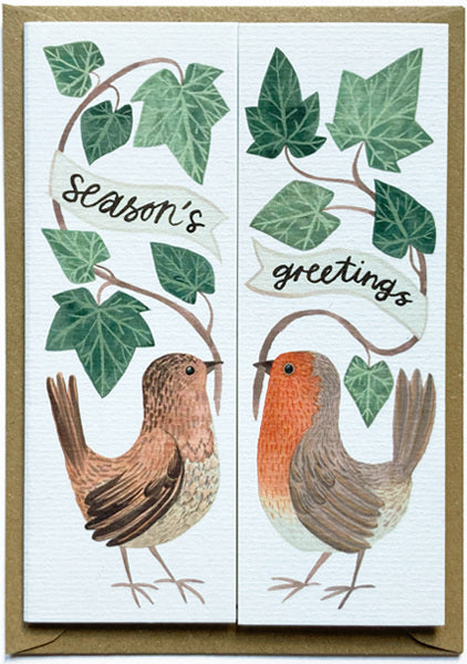 Winter Garden Greeting Card