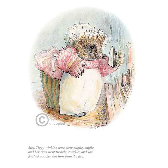 Mrs Tiggy Winkle Went Sniffle, Sniffle By Beatrix Potter