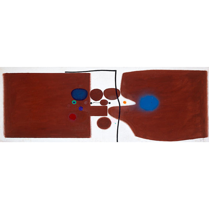 Brown Symphony By Victor Pasmore