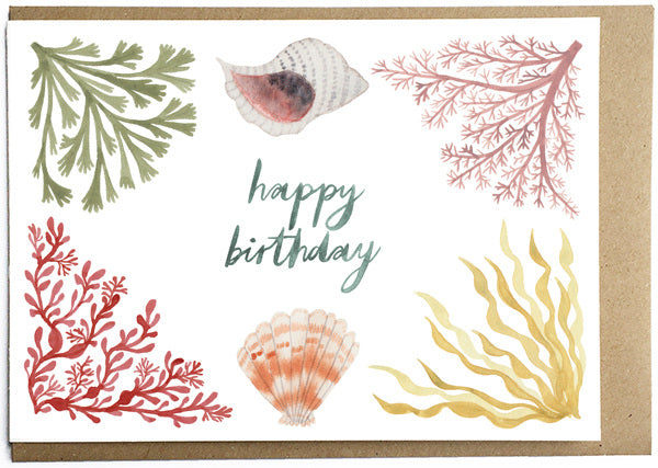 Undersea Birthday Greeting Card