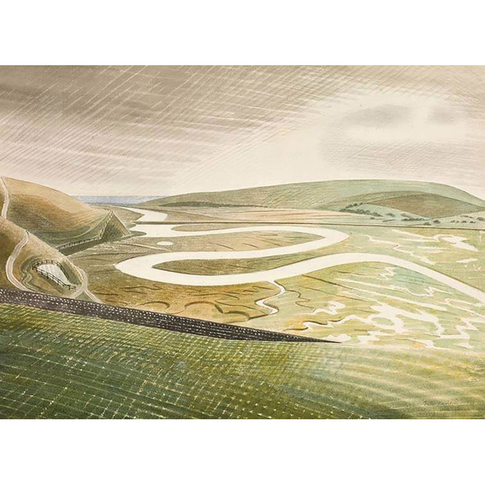Cuckmere Haven By Eric Ravilious