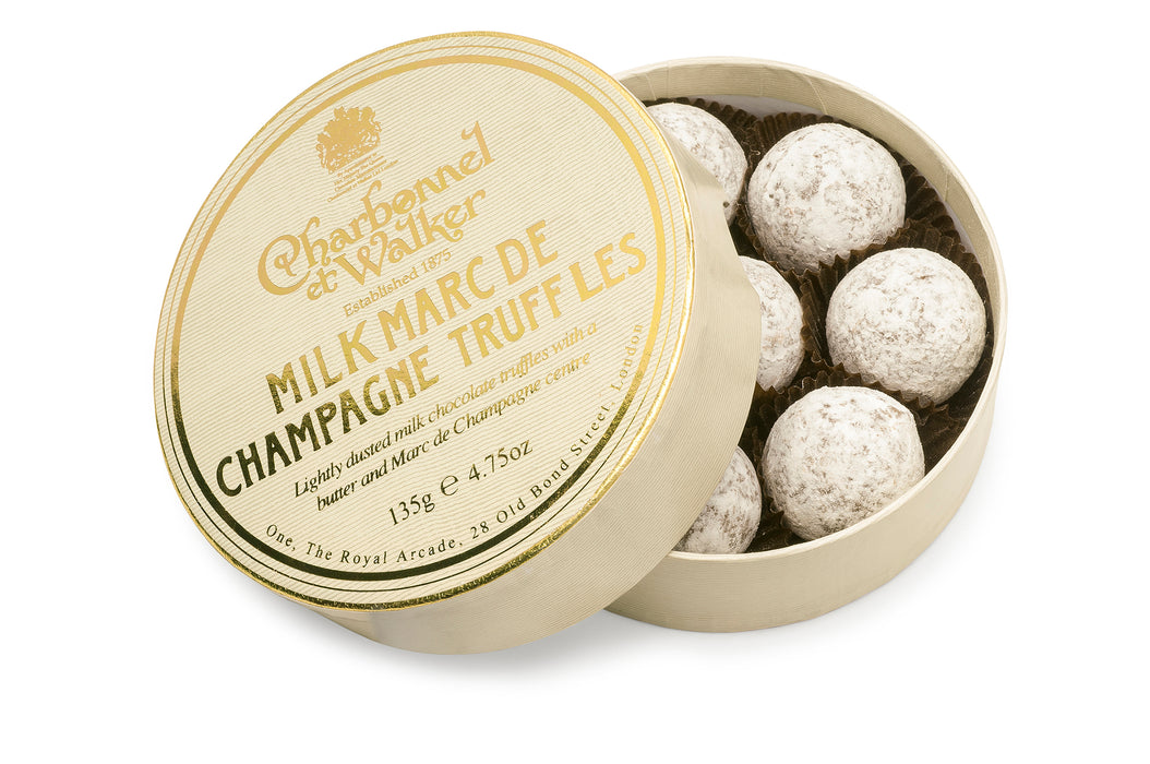 Milk Marc De Champagne Truffles