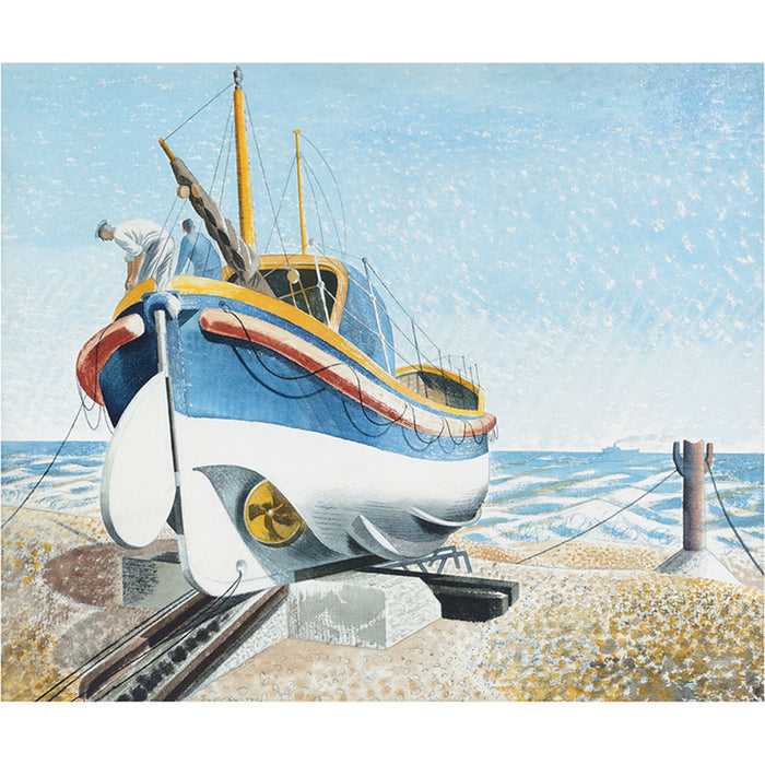 The Lifeboat By Eric Ravilious