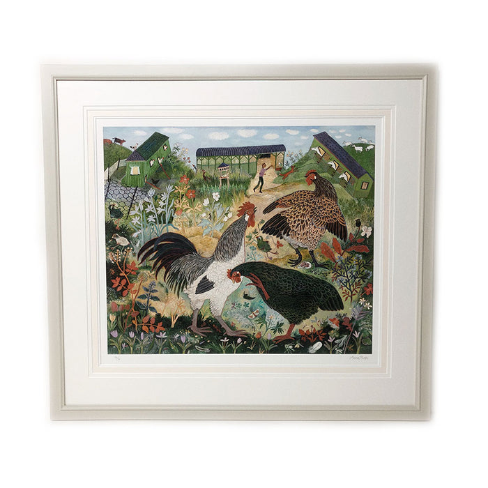 Framed Small Holding By Anna Pugh