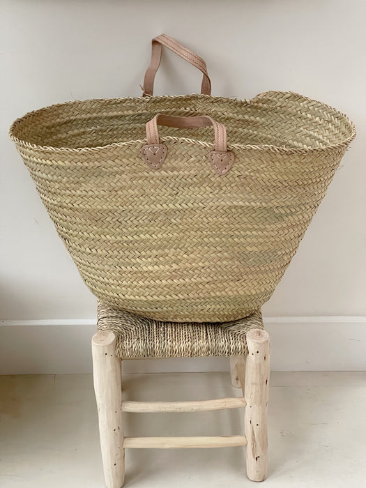 Large Woven French Basket