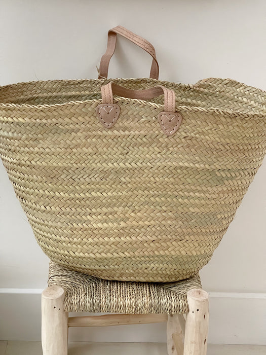 Large Woven French Basket