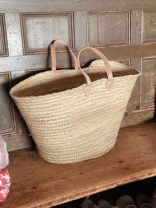 Large Woven French Basket